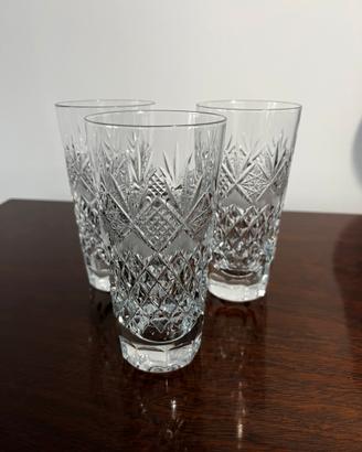 Set bicchieri Hinghball / Long drink in cristallo