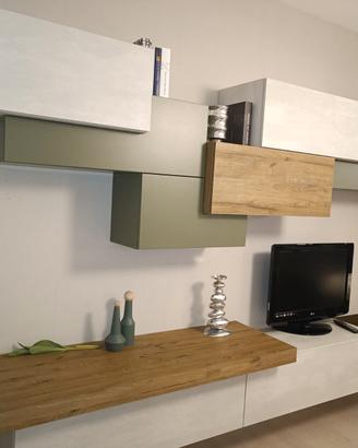 Parete attrezzata 2B Italia “Living Florida”