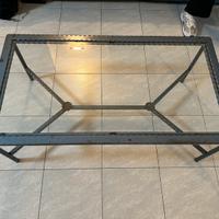 Tavolino in ferro battuto