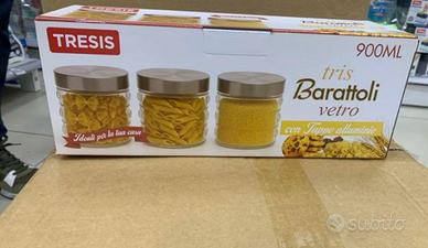 Barattoli set 3 pezzi