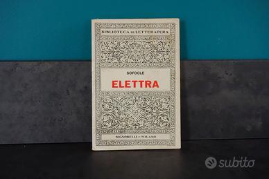 Sofocle Elettra -Bibliot.di Letteratura-Signorelli