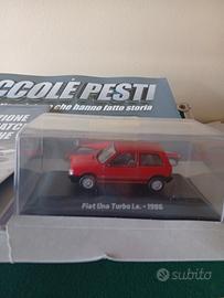 Modellino fiat uno turbo 