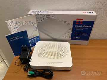 Smart Modem TIM adsl/Fibra - Kit Completo