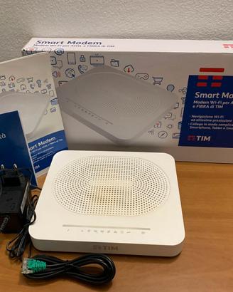 Smart Modem TIM adsl/Fibra - Kit Completo