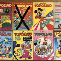 Topolino lotto 8 pz 817, 1495, 1496 ...