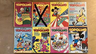Topolino lotto 8 pz 817, 1495, 1496 ...