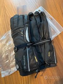 guanti moto Gore-tex in pelle