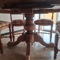 Tavolo rotondo allungabile