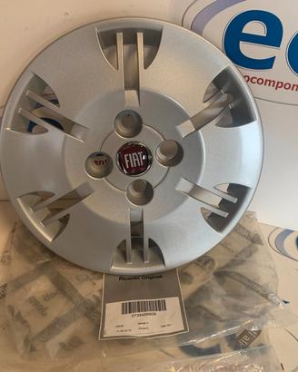 735459909 Copricerchio originale con stemma rosso 