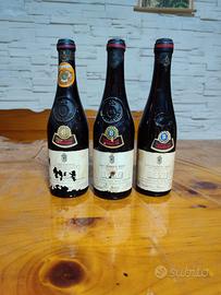 Trittico vini vintage 
