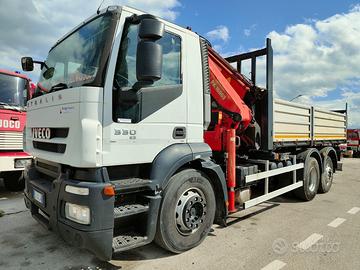 Iveco Stralis 330 ribaltabile GRU PALFINGER euro 5