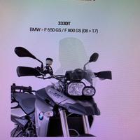 Parabrezza givi  bmw f 650/800 gs  07-17