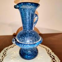 Vaso in vetro di Murano Scavo, attr. Cenedese.1970