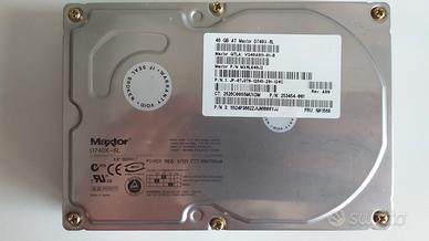 Hard Disk HDD MAXTOR IDE 40 GB acceso da 1156 ore