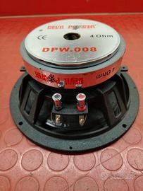 Subwoofer Devil Power 200 mm – 4 Ohm – funzionante