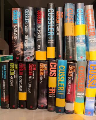 Collezione di libri di Clive Cussler