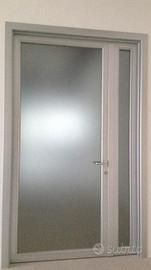 portoncino in alluminio 