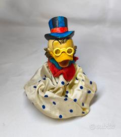 Raro Pupazzo Vintage Zio Paperone (Walt Disney)