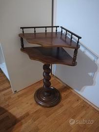 Angoliera comodino porta oggetti