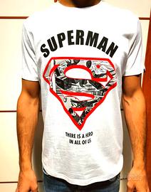 T-shirt Superman DC Comics - Nuova con Etichetta