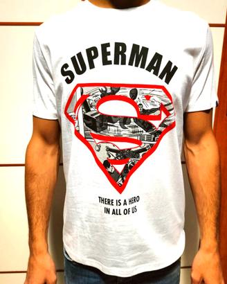 T-shirt Superman DC Comics - Nuova con Etichetta