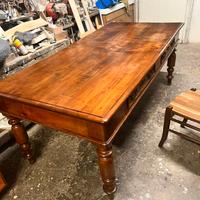 Tavola 800” ciliegio restaurata grande dimensione