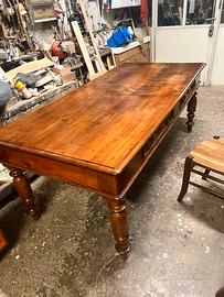 Tavola 800” ciliegio restaurata grande dimensione