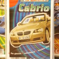 CARTE AUTO CABRIO DAL NEGRO TOP QUARTETTO VINTAGE