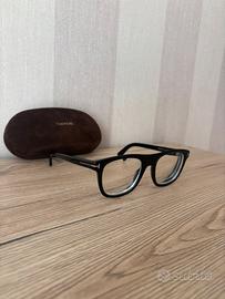 Occhiali da vista Tom Ford neri con custodia