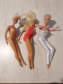 Tre Barbie Mattel anni 60