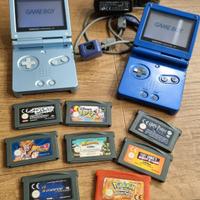 game boy advance sp piu 8 giochi e altro 
