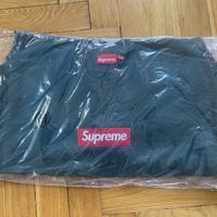 Supreme Box Logo Crewneck Dark Pine M