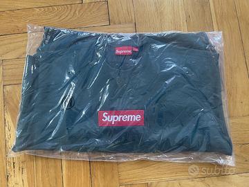 Supreme Box Logo Crewneck Dark Pine M