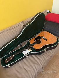 MARTIN D28 anno 2008, pre-amplificata