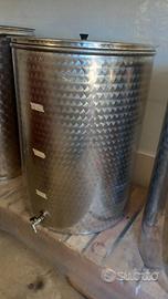 Botte in acciaio 400 litri