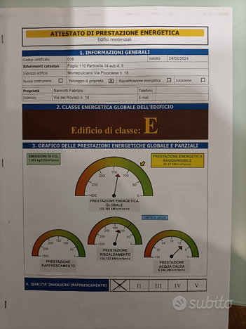 Casa indipendente su due livelli