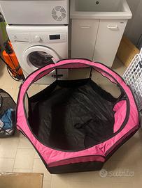 RECINTO PIEGHEVOLE PORTATILE PER CANI E GATTI