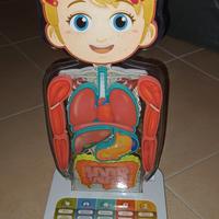 Gioco esplorando il corpo umano