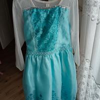 abito simil-Frozen 5 Anni