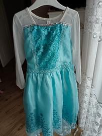 abito simil-Frozen 5 Anni