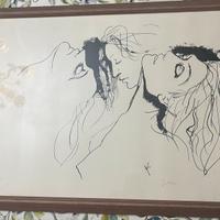 Renato Guttuso quadro litografia