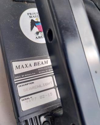 Torcia militare USA Maxa Bean visore no elmetto 