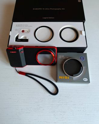 Xiaomi 15 Ultra Photography Kit + filtro
