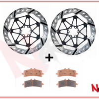 DISCHI STAGE 0 330 + SET PASTIGIE P1R DUCATI V4