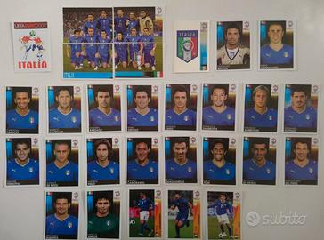 Euro 08 figurine calciatori panini italia squadra