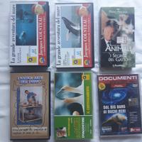 58 VHS originali film eros,docu,drama stor, sardi