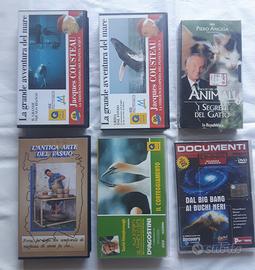 58 VHS originali film eros,docu,drama stor, sardi