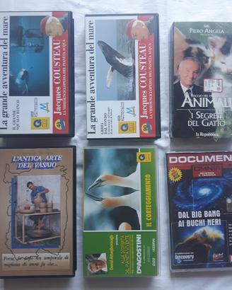 58 VHS originali film eros,docu,drama stor, sardi
