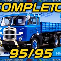 95/95 Completo Hachette FIAT 682 Viberti TRILEX