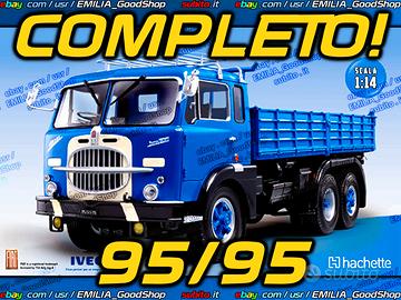 95/95 Completo Hachette FIAT 682 Viberti TRILEX